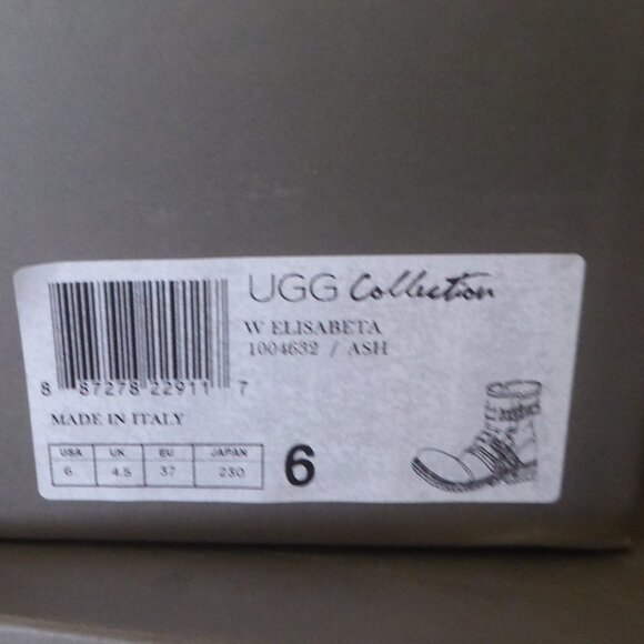 ❤️SALE UGG Italian Collection Elisabeta Moto Boots NEW IN BOX - Picture 9 of 9
